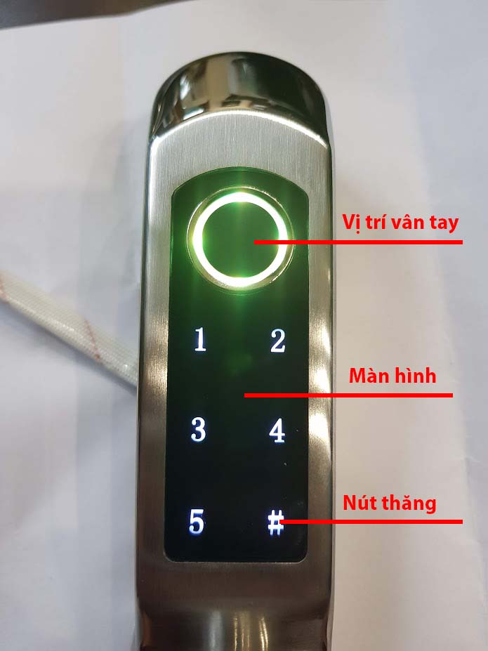 Ổ khóa vân tay | Ổ khóa số | Ổ khóa từ Natter Smart Lock kèm theo hướng dẫn cài đặt.